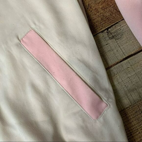 Lularoe light pink and cream varsity style jacket -S - Picture 9 of 11